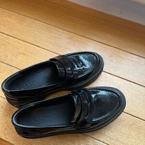 rag & bone Glossy Black Men's Loafers